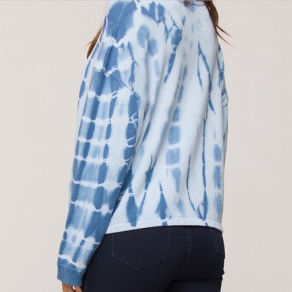 Velvet Heart ZUMA Blue Tie Dye Crew Neck Sweater - Picture 4 of 16